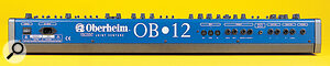 The OB•12's impressive feature set includes four analogue outputs and an S/PDIF digital output as standard.